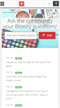 Mobile Screenshot of beautyquestions.net